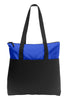 BAGANDTOTE CANVAS TOTE BAG ROYAL Zip-Top Convention Polyester Canvas Tote Bag