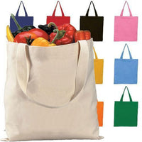 Set Of ( 100 Bags ) High Quality Canvas Tote Bags