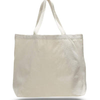 SET OF 100 JUMBO CANVAS TOTE BAG WEB HANDLES