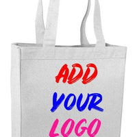 CUSTOM HEAVY SHOPPING CANVAS TOTE BAG