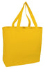 BAGANDTOTE CANVAS TOTE BAG YELLOW Jumbo Canvas Wholesale Tote Bag with Long Web Handles