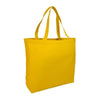 BAGANDTOTE CANVAS TOTE BAG YELLOW Large Heavy Canvas Tote Bags with Hook and Loop Closure