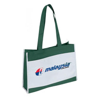 Polyester Tote Bag With Hook And loop Closure