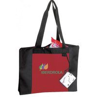 Polyester Zippered Tote Bag
