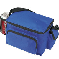 BAGANDTOTE COOLER BAG ROYAL Multi-Pocket Polyester Cooler Lunch Bags