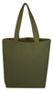 BAGANDTOTE COTTON TOTE BAG ARMY Economical 100% Cotton Cheap Tote Bags W/Gusset