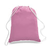 BAGANDTOTE COTTON TOTE BAG AZALEA Economical Sport Cotton Drawstring Bag Cinch Packs