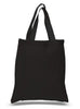 BAGANDTOTE COTTON TOTE BAG BLACK NEW Economical 100% Cotton Reusable Wholesale Tote Bags