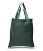 BAGANDTOTE COTTON TOTE BAG FOREST GREEN NEW Economical 100% Cotton Reusable Wholesale Tote Bags