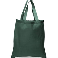 BAGANDTOTE COTTON TOTE BAG FOREST GREEN NEW Economical 100% Cotton Reusable Wholesale Tote Bags