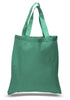 BAGANDTOTE COTTON TOTE BAG KELLY GREEN NEW Economical 100% Cotton Reusable Wholesale Tote Bags