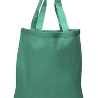 BAGANDTOTE COTTON TOTE BAG KELLY GREEN NEW Economical 100% Cotton Reusable Wholesale Tote Bags