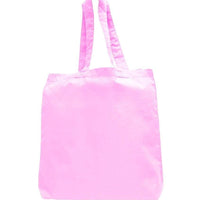 CUSTOM ECONOMICAL 100% COTTON CHEAP TOTE BAGS W/GUSSET