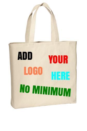 Tote bags no minimum order Clearance