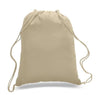 BAGANDTOTE COTTON TOTE BAG NATURAL Economical Sport Cotton Drawstring Bag Cinch Packs