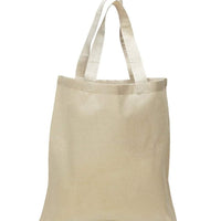 BAGANDTOTE COTTON TOTE BAG NATURAL NEW Economical 100% Cotton Reusable Wholesale Tote Bags