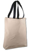 BAGANDTOTE COTTON TOTE BAG NAVY Cotton Canvas Tote Bags with Contrast Handles