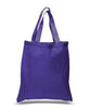 BAGANDTOTE COTTON TOTE BAG PURPLE NEW Economical 100% Cotton Reusable Wholesale Tote Bags