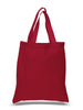 BAGANDTOTE COTTON TOTE BAG RED NEW Economical 100% Cotton Reusable Wholesale Tote Bags