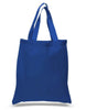 BAGANDTOTE COTTON TOTE BAG ROYAL NEW Economical 100% Cotton Reusable Wholesale Tote Bags