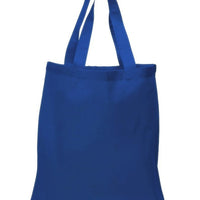 BAGANDTOTE COTTON TOTE BAG ROYAL NEW Economical 100% Cotton Reusable Wholesale Tote Bags