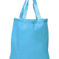 BAGANDTOTE COTTON TOTE BAG SAPPHIRE NEW Economical 100% Cotton Reusable Wholesale Tote Bags