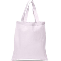 BAGANDTOTE COTTON TOTE BAG WHITE NEW Economical 100% Cotton Reusable Wholesale Tote Bags