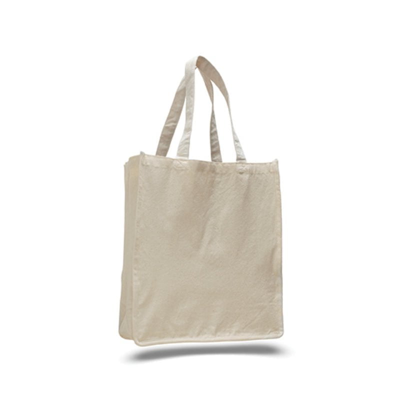 Custom 12 OZ Cotton Canvas Jumbo Tote Bag | BAGANDTOTE.COM