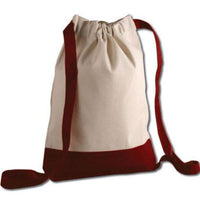 BAGANDTOTE DRAWSTRING BACKPACK Custom Heavy Canvas Backpack