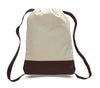 BAGANDTOTE DRAWSTRING BACKPACK Custom Heavy Canvas Backpack
