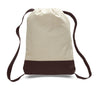 BAGANDTOTE DRAWSTRING BACKPACK Custom Heavy Canvas Backpack