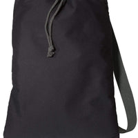 BAGANDTOTE DRAWSTRING BLACK Canvas Cinch Drawstring BackPack