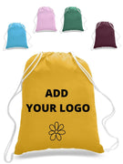 BAGANDTOTE DRAWSTRING Custom Economical Drawstring Sport Pack For The Budget-Minded Sports Fan