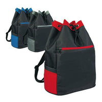 BAGANDTOTE DRAWSTRING Deluxe Large Drawstring Bag / Backpack.