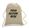 CUSTOM DRAWSTRING BACKPACK 100% COTTON SHEETING