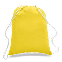 SET OF 100 ECONOMICAL SPORT COTTON DRAWSTRING BAG CINCH PACKS