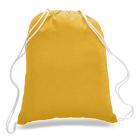 SET OF 100 ECONOMICAL SPORT COTTON DRAWSTRING BAG CINCH PACKS