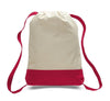SET OF (( 24 )) TWO TONE CANVAS SPORT BACKPACKS