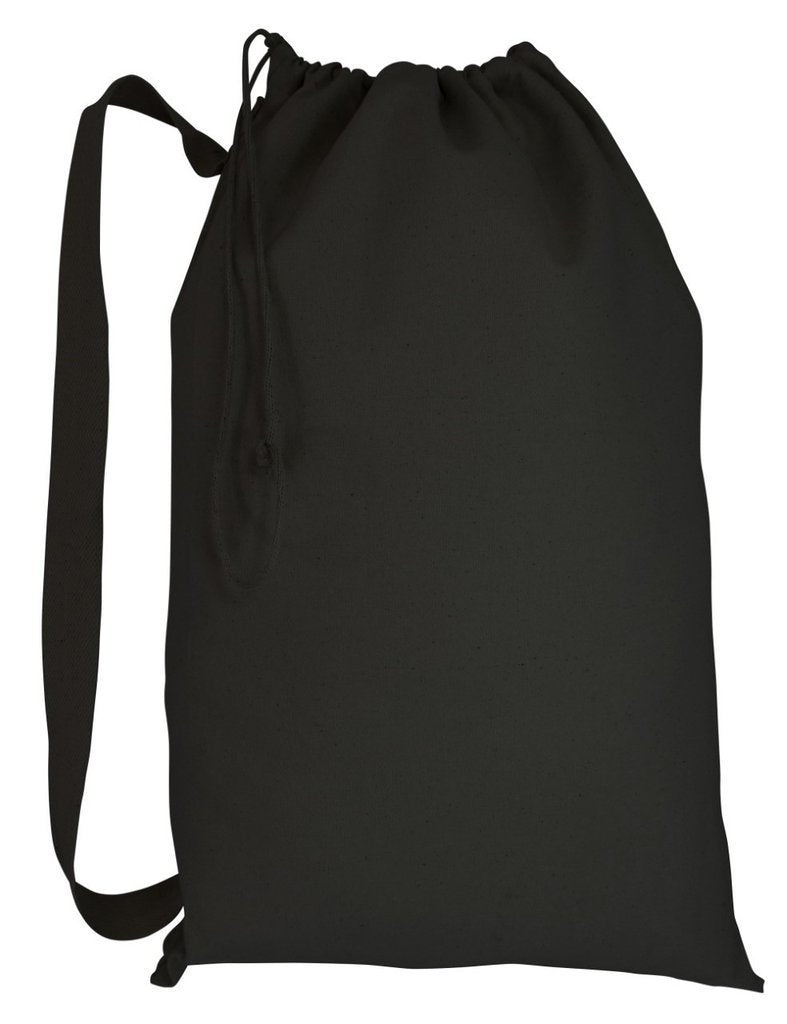 Extra Large Laundry Bag with Drawstring, Color: Black, Size: 30x45