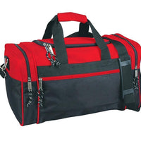 BAGANDTOTE DUFFEL BAG RED Discounted Polyester Duffel Bag