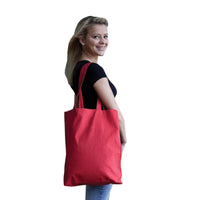 BAGANDTOTE Lunch Boxes & Totes Custom Economical Cotton Tote Bag W/Bottom-Gusset