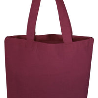 BAGANDTOTE Lunch Boxes & Totes Custom Economical Cotton Tote Bag W/Bottom-Gusset