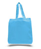 BAGANDTOTE Lunch Boxes & Totes Custom Economical Cotton Tote Bag W/Bottom-Gusset