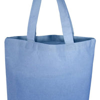 BAGANDTOTE Lunch Boxes & Totes Custom Economical Cotton Tote Bag W/Bottom-Gusset