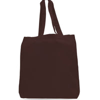 BAGANDTOTE Lunch Boxes & Totes Custom Economical Cotton Tote Bag W/Bottom-Gusset