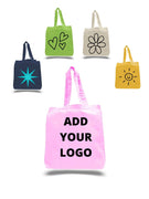 BAGANDTOTE Lunch Boxes & Totes Custom Economical Cotton Tote Bag W/Bottom-Gusset