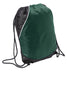 BAGANDTOTE pol FOREST GREEN Polyester Diamond Rival Cinch Pack Drawstring