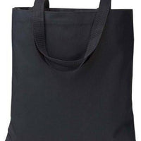 BAGANDTOTE Polyester BLACK Cheap Tote Bags/Polyester Tote Bags