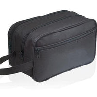 BAGANDTOTE Polyester BLACK Large Double Travel Kit