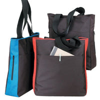 BAGANDTOTE Polyester Custom Poly Side Zippered Tote Bag